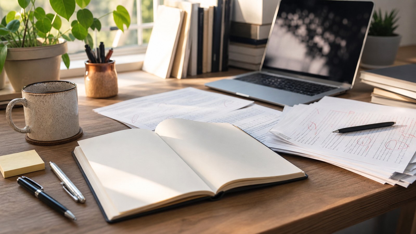 Editorial writing workspace for how to write a speech that captivates any audience