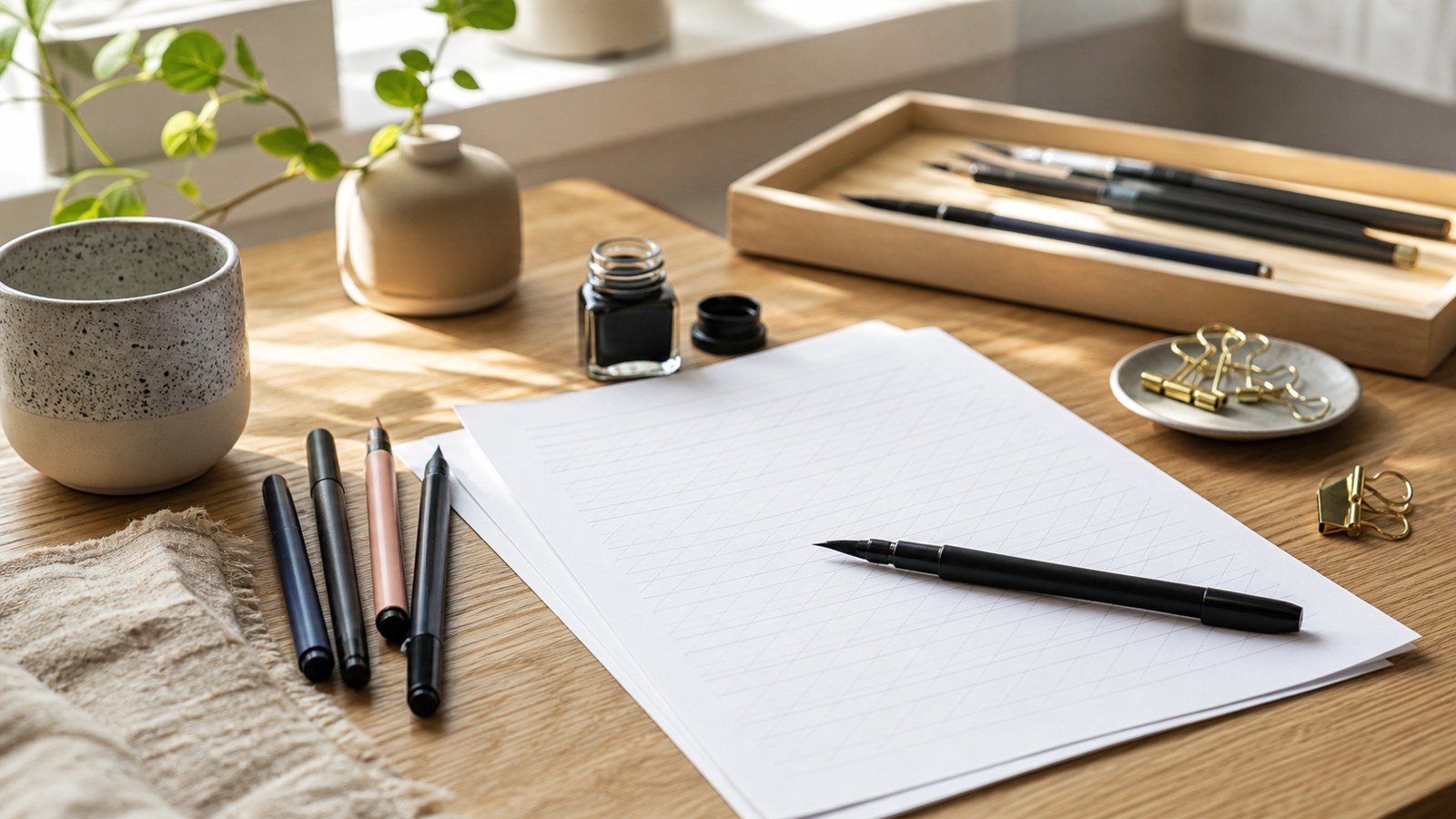 Modern Calligraphy for Beginners: Complete Step-by-Step Guide